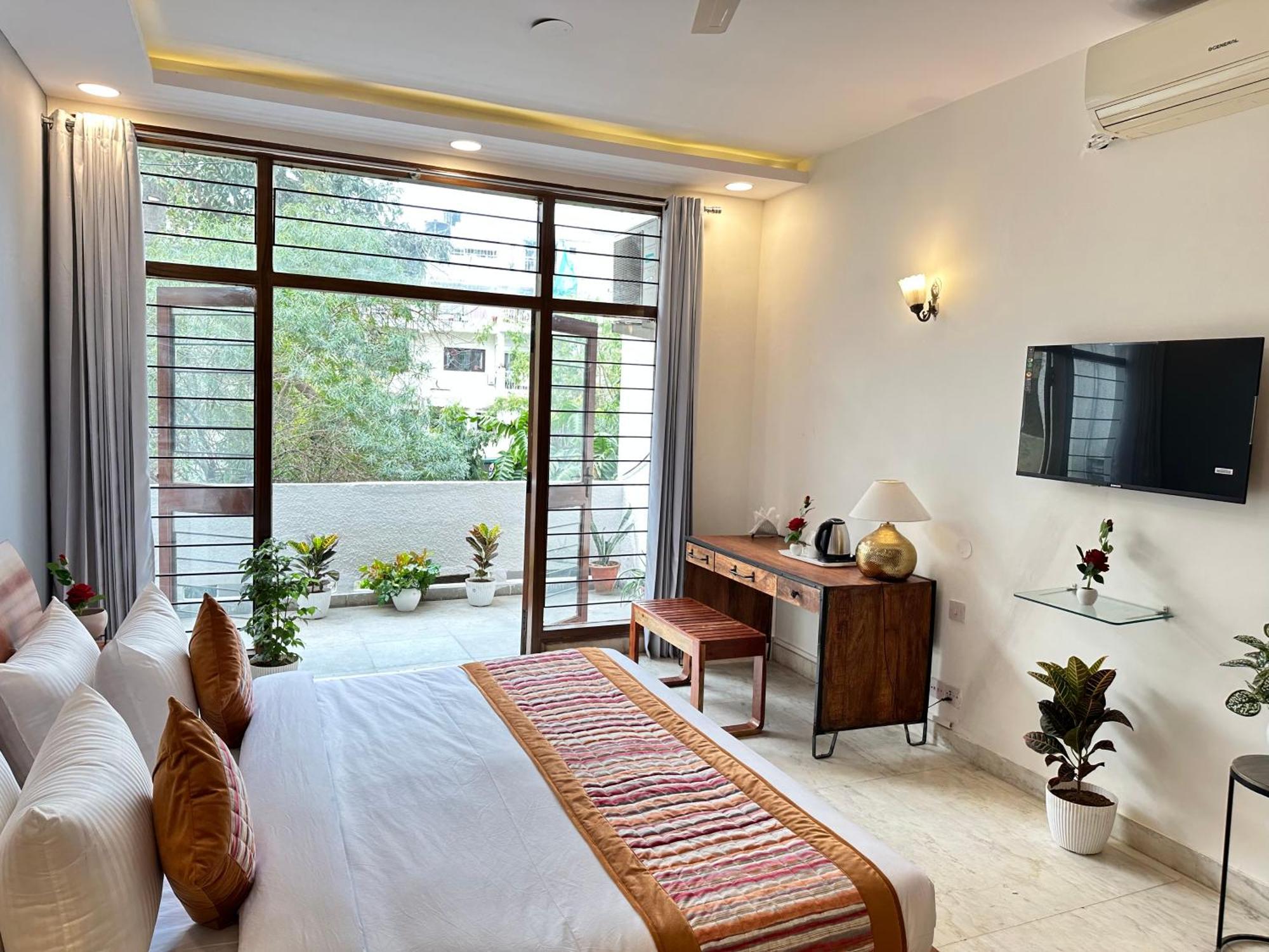 Hotel Grove Residency Hauz Khas New Delhi Couple Friendly Exterior foto