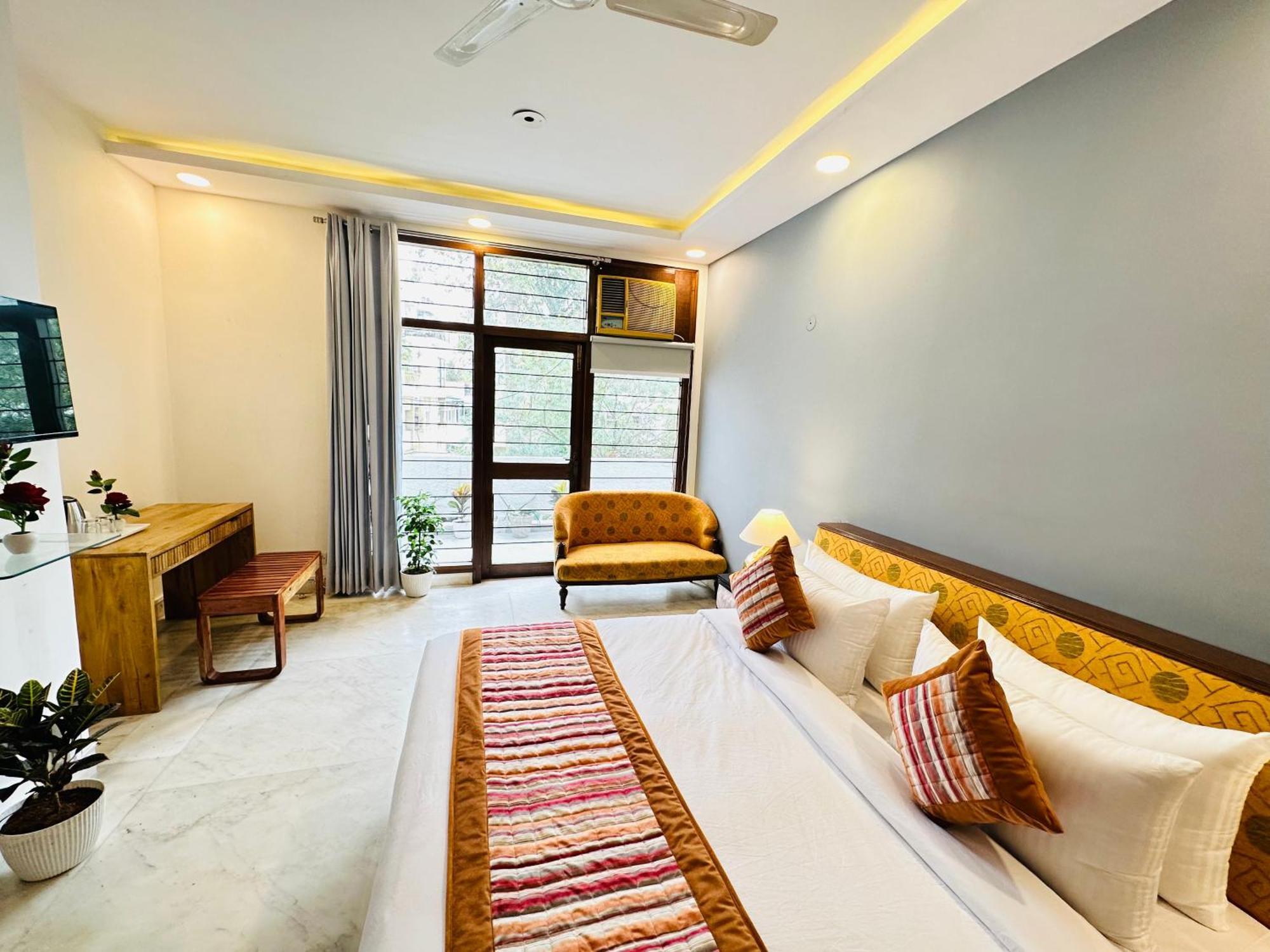 Hotel Grove Residency Hauz Khas New Delhi Couple Friendly Exterior foto