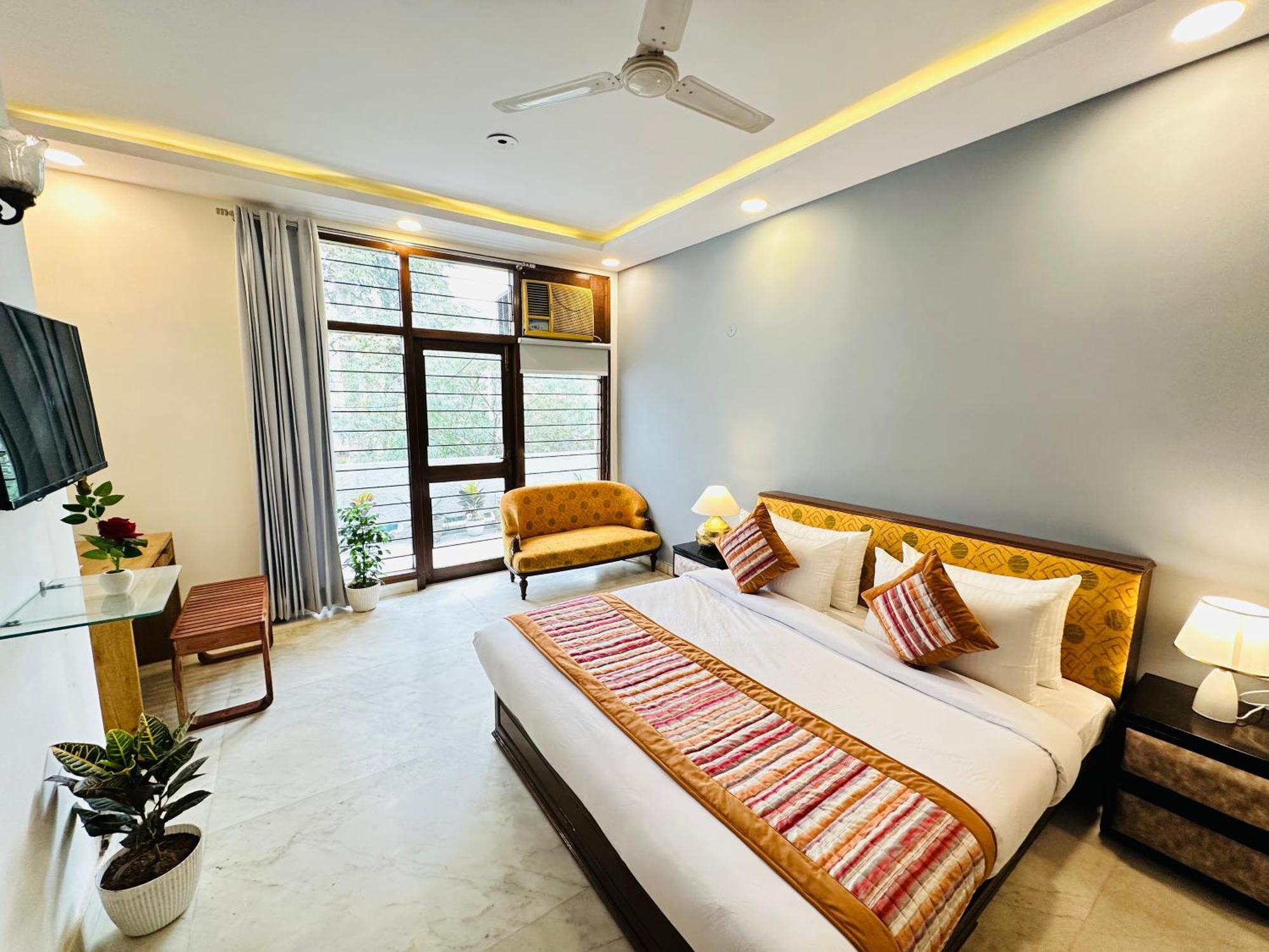 Hotel Grove Residency Hauz Khas New Delhi Couple Friendly Exterior foto