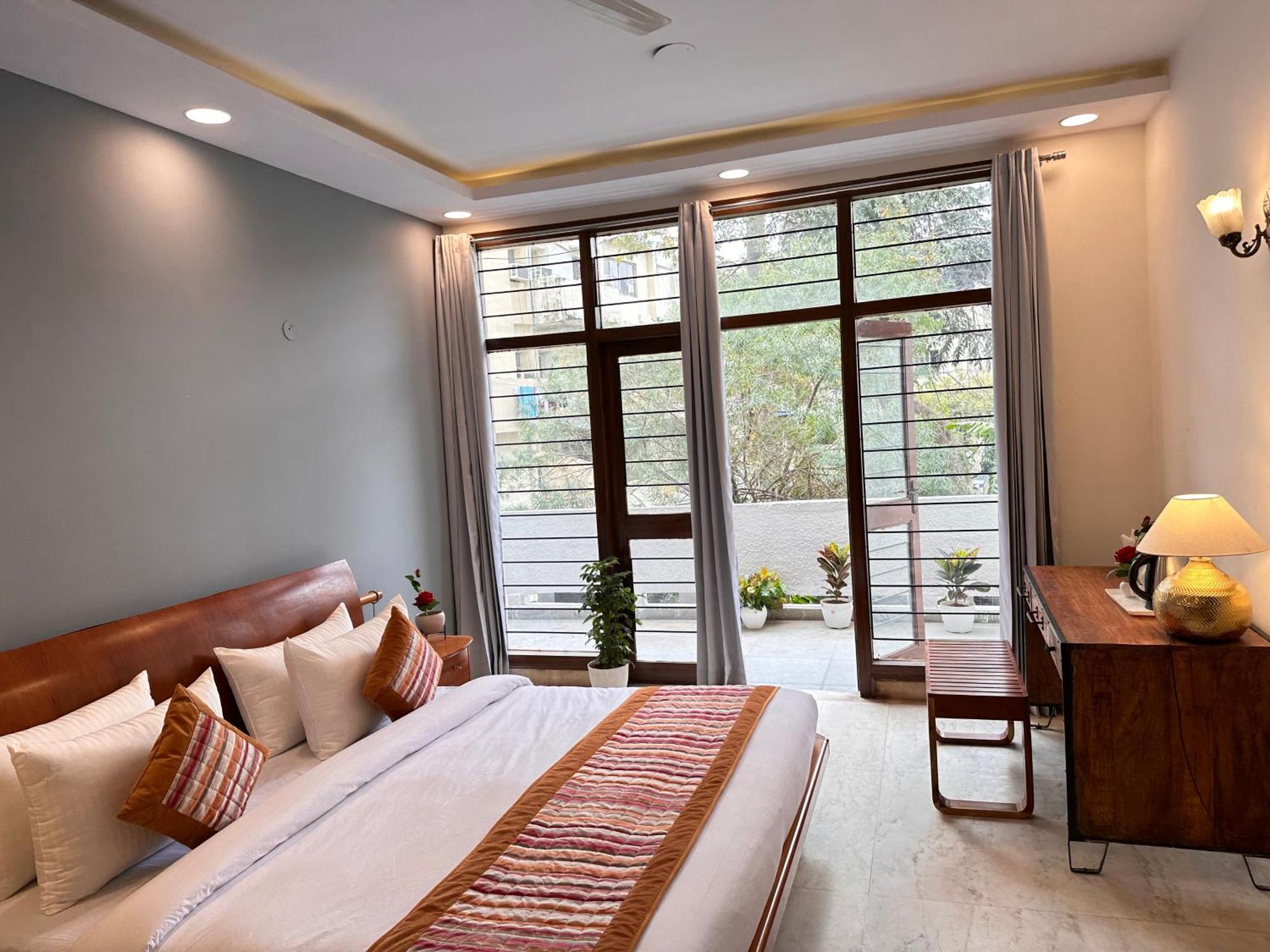Hotel Grove Residency Hauz Khas New Delhi Couple Friendly Exterior foto