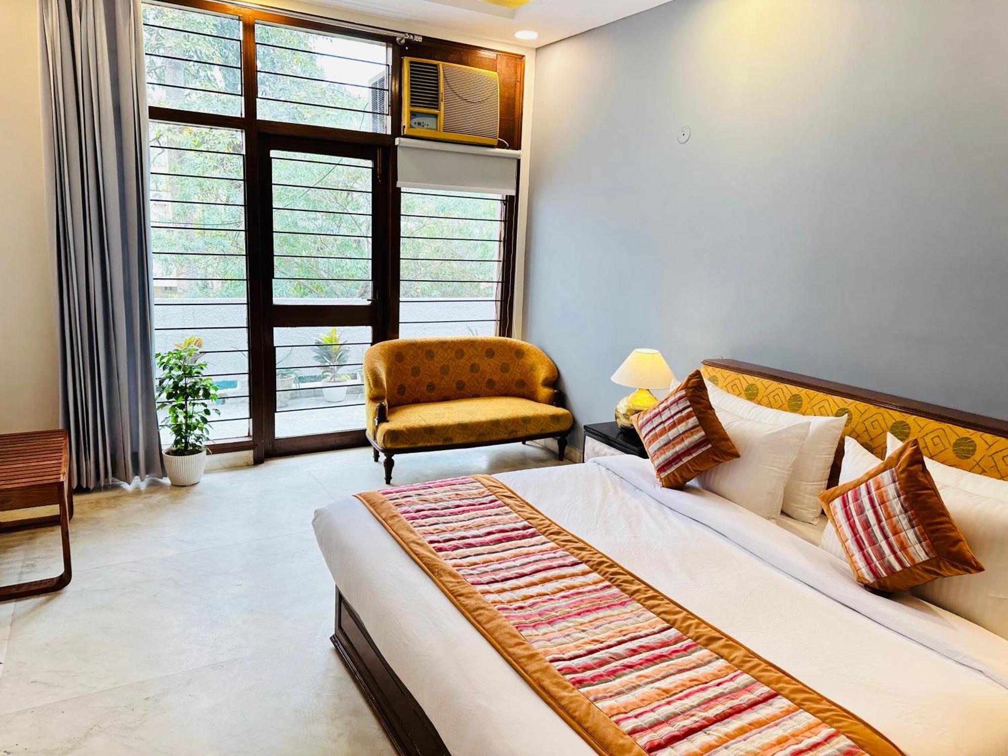 Hotel Grove Residency Hauz Khas New Delhi Couple Friendly Exterior foto
