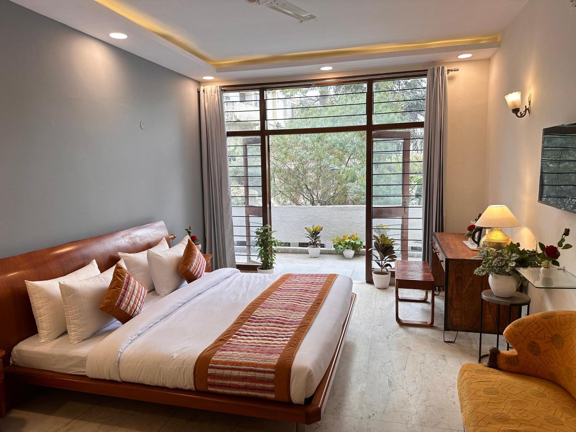 Hotel Grove Residency Hauz Khas New Delhi Couple Friendly Exterior foto